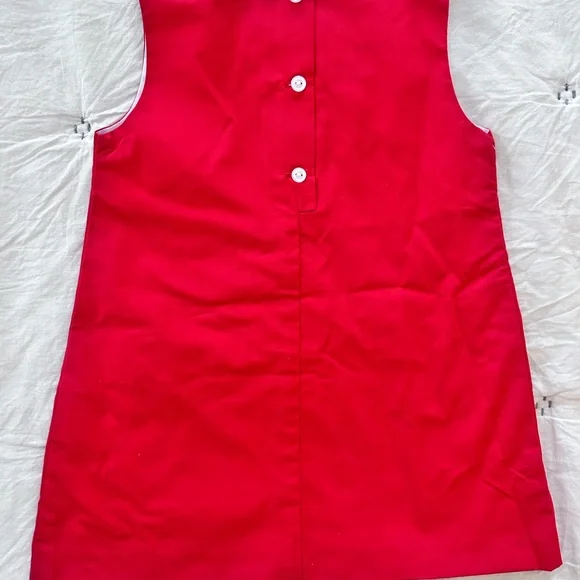 The Beaufort Bonnet Company girls red dress - Picture 2 of 4